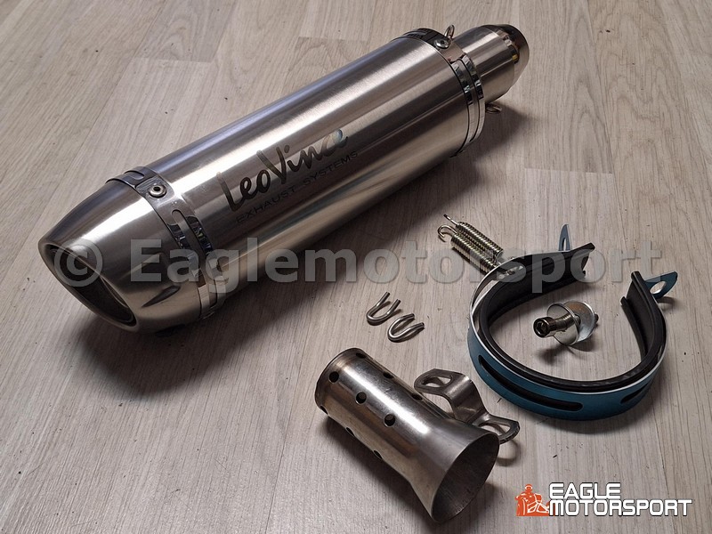 Uitlaat demper LeoVince (titanium)